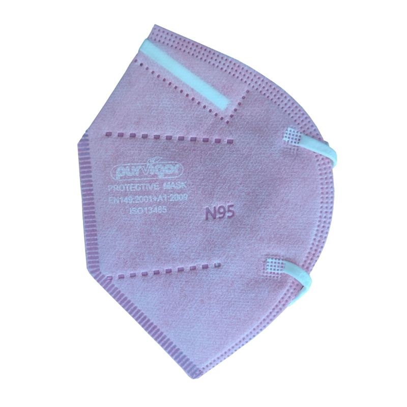 ماسک تنفسی پرویگور مدل kn95 کد 3 بسته 15 عددی
