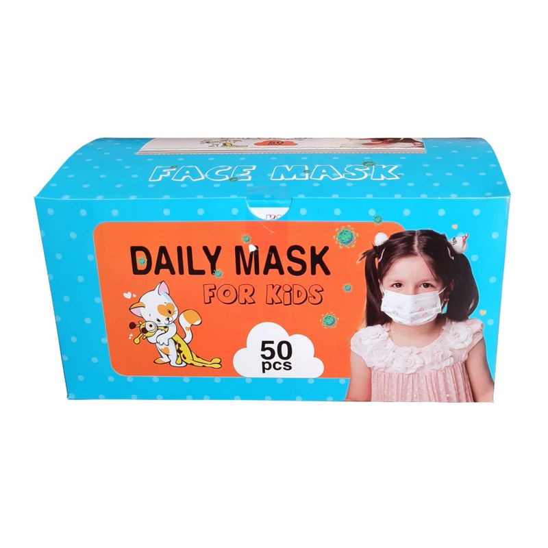 ماسک تنفسی کودک مدل p01 بسته 50 عددی