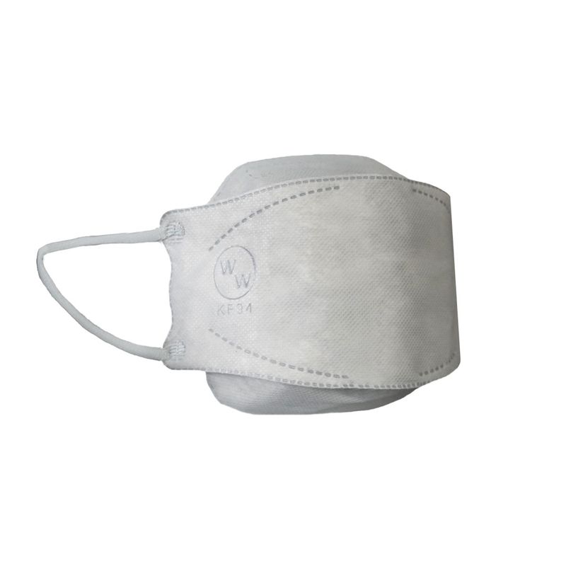 ماسک تنفسی گاردین مدل سه بعدی 4 لایه (kf94) بسته 25 عددی