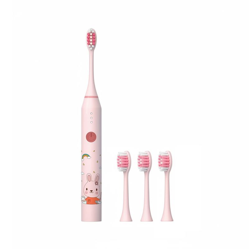 مسواک برقی آکواسونیک مدل dy 332   bunny به همراه 3 سری یدک