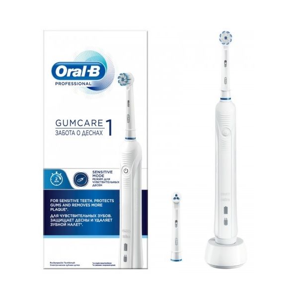 مسواک برقی اورال بی مدل gumcare 1 به همراه خمیردندان مدل pro onarim حجم 50 میلی لیتر