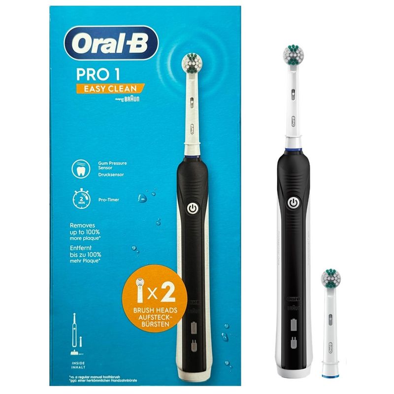 مسواک برقی اورال بی مدل pro 1 easy clean به همراه سری یدک