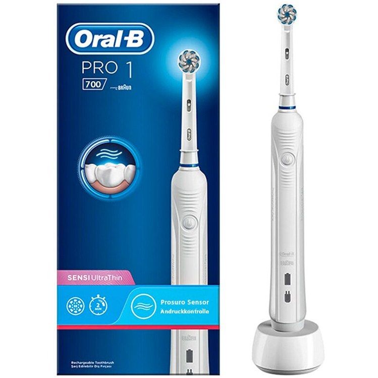 مسواک برقی اورال بی مدل pro1 700 sensi ultrathin