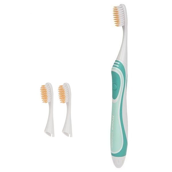مسواک برقی تریزا مدل pro interdental به همراه سری یدک بسته 2 عددی