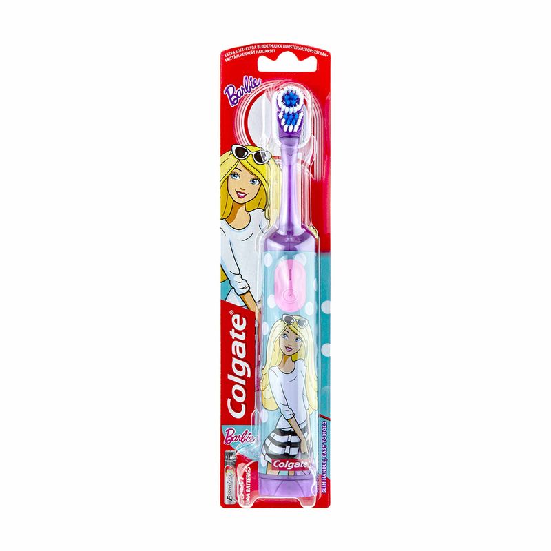 مسواک برقی کودک کلگیت مدل barbie girl