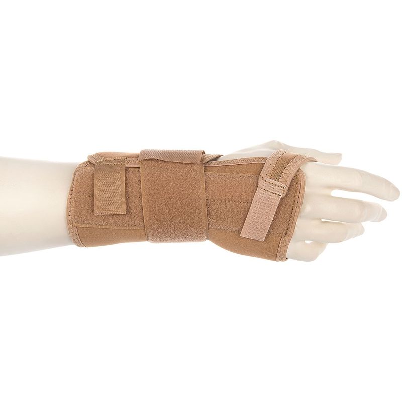مچ بند طبی دست راست پاک سمن مدل neoprene cts with hard bar سایز بزرگ