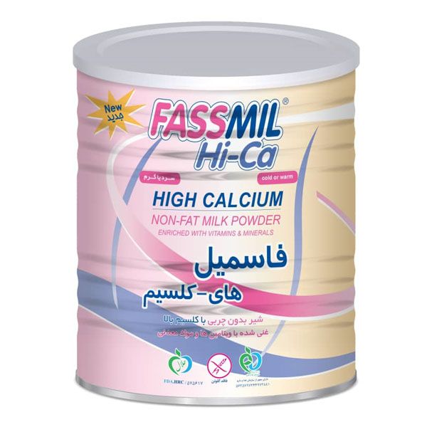 مکمل غذا کودک با کلسیم بالا و بدون چربی فاسمیل 400 گرم