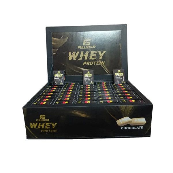 مکمل قرص پروتئین وی و بی سی ای ای فول استار 30 گرم مجموعه 20 عددی