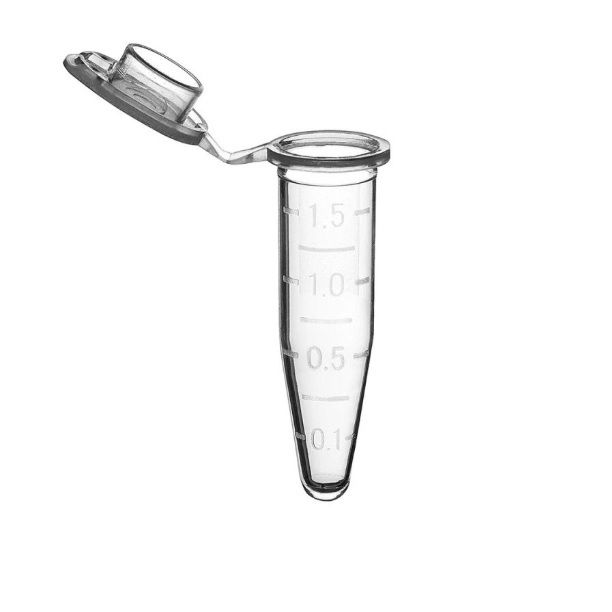 میکروتیوب آزمایشگاهی مدل استریل 1.5ml بسته 500 عددی
