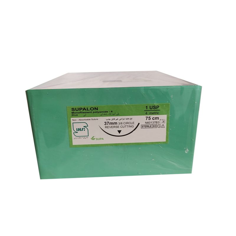 نخ بخیه سوپا مدل ریورس کات 0_1 نایلون 37 بسته 36 عددی