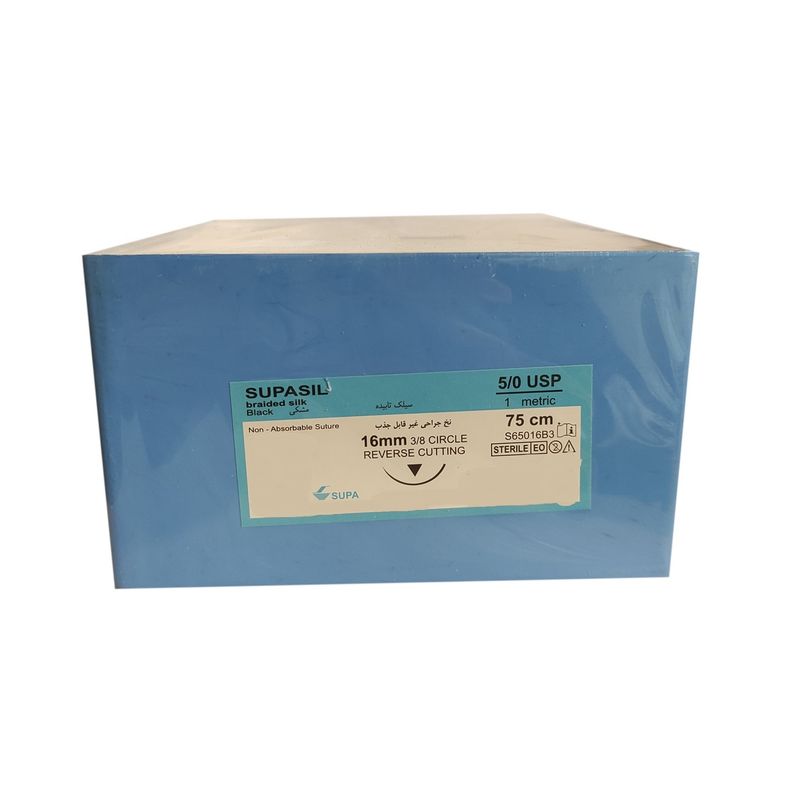 نخ بخیه سوپا مدل ریورس کات سوپاسیلک 5_0 16 بسته 36 عددی