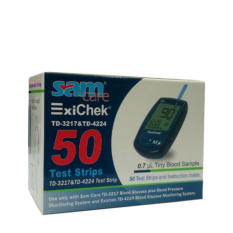 نوار تست قندخون اکسی چک مدل td3217&td4224 بسته 50 عددی