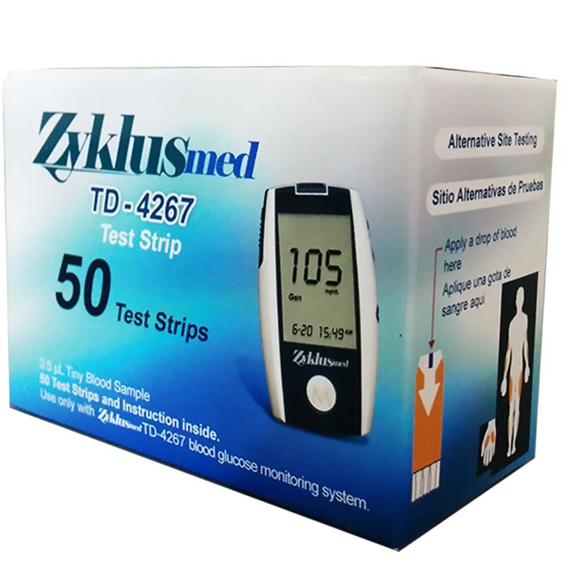 نوار تست قندخون زیکلاس مد td 4267