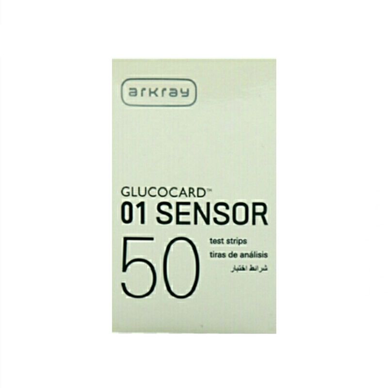 نوار دستگاه تست قند آرکری مدل glucodr بسته 50 عددی