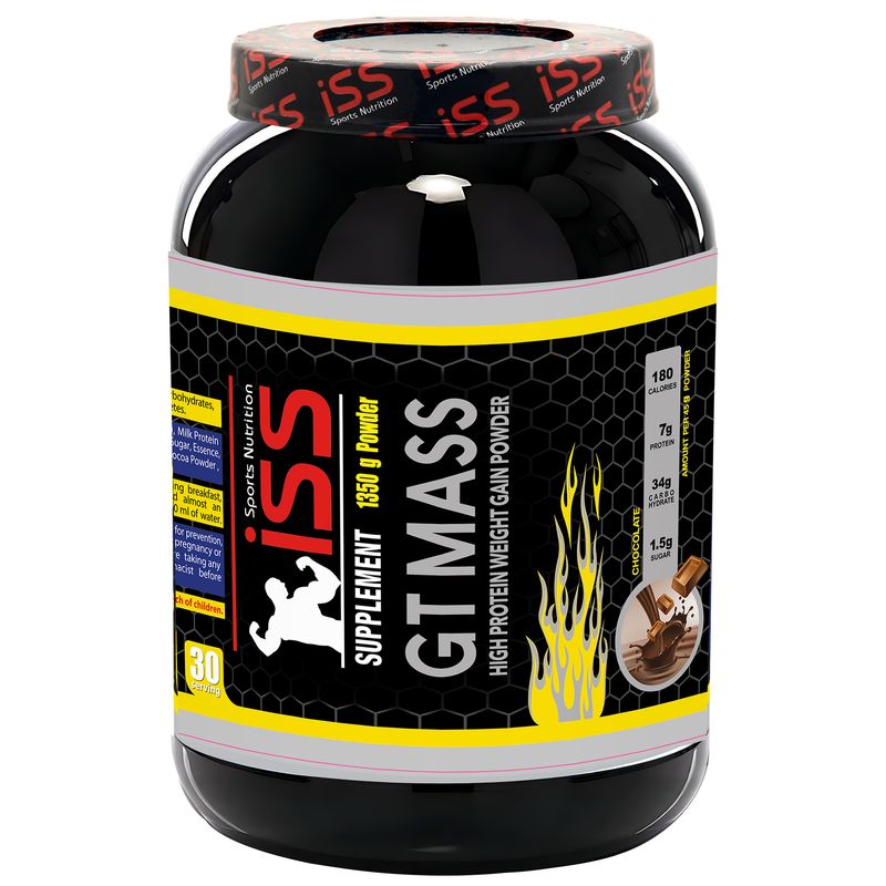 پودر مس با طعم شکلات آی اس اس   1350 گرم