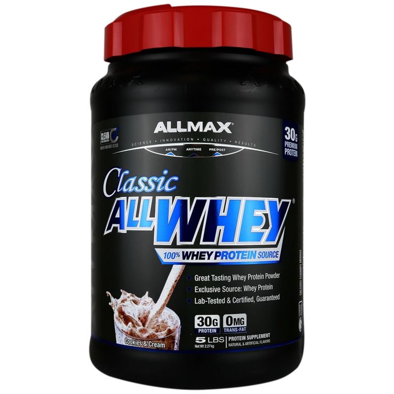 پودر پروتئین وی کلاسیک با طعم کوکی کرم دار ال مکس   2270 گرم