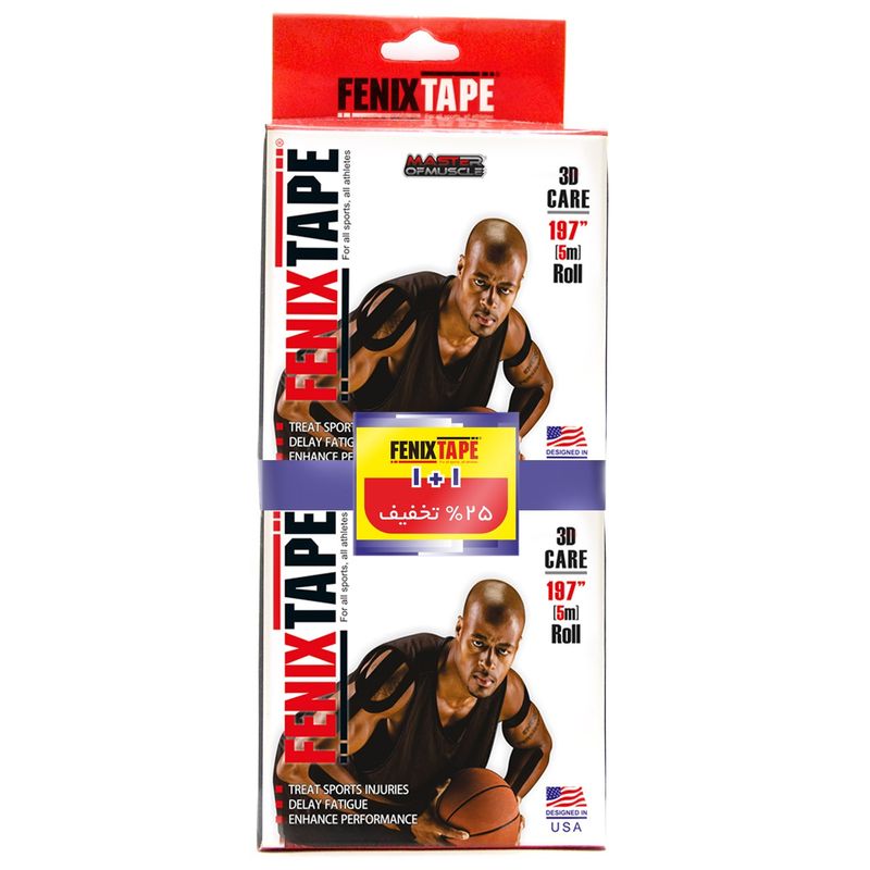 پک چسب ورزشی فنیکس تیپ سری master of muscle بسته 2 عددی