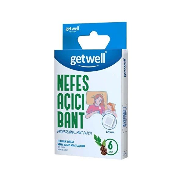 چسب آروماتراپی گت ول مدل nab6 بسته 6 عددی