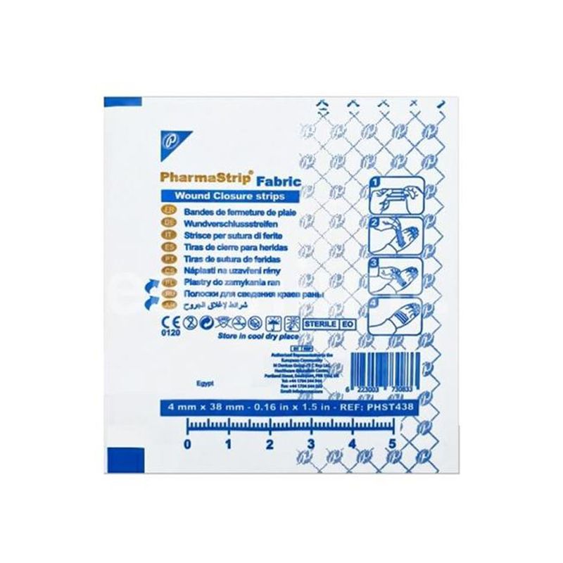 چسب بخیه فارما استریپ مدل r 4x38 بسته 10 عددی