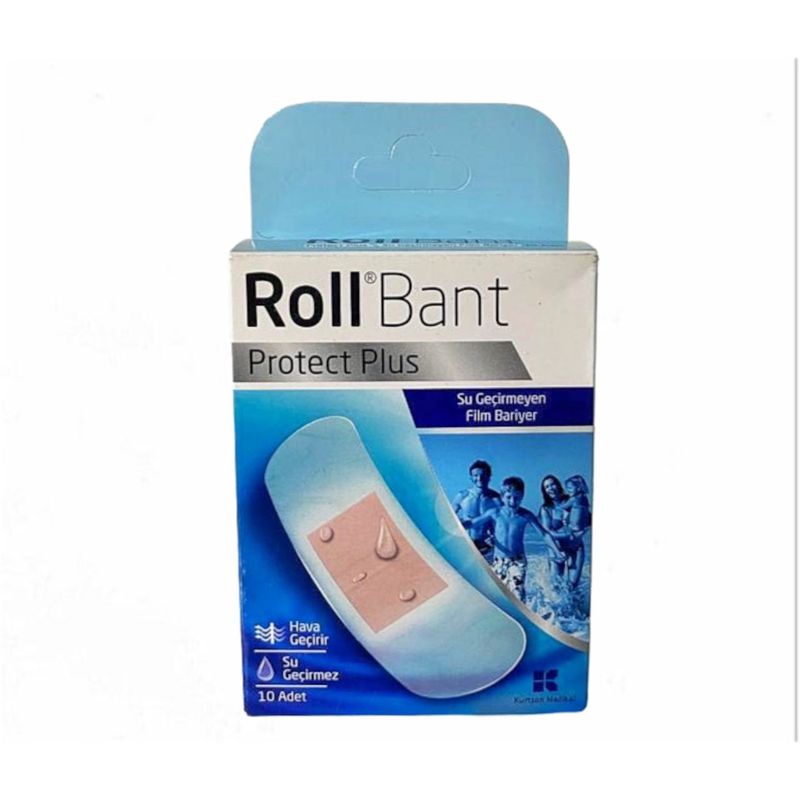 چسب زخم رول بنت مدل protect plus بسته 10 عددی