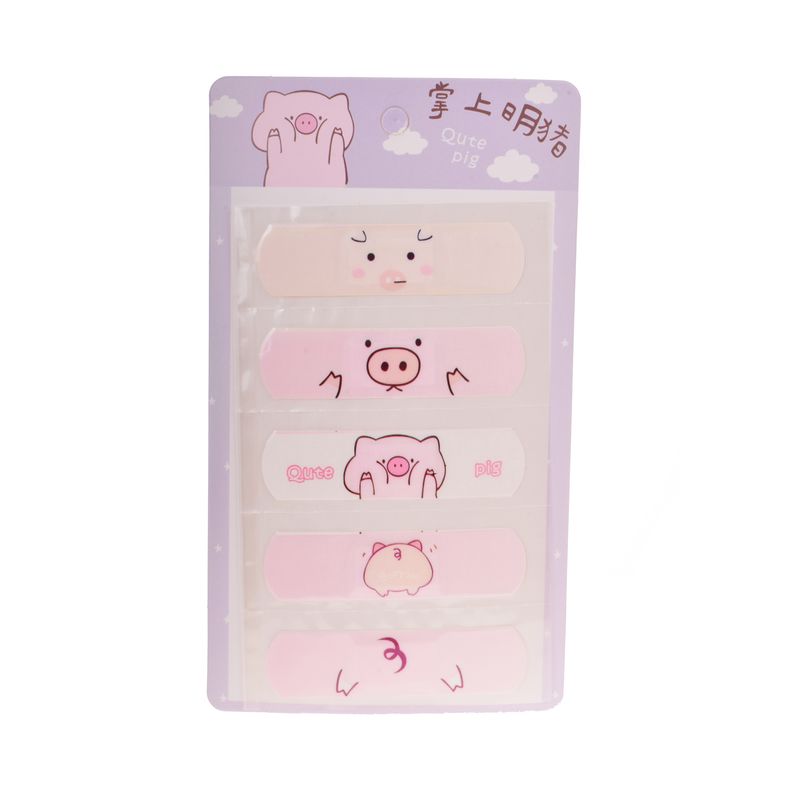 چسب زخم طرح pig بسته 5 عددی