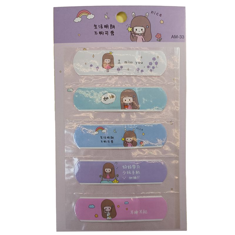 چسب زخم طرح فانتزی کد 02 بسته 5 عددی