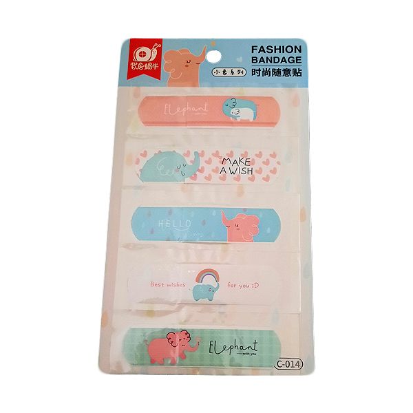 چسب زخم طرح فانتزی کد c 014 بسته 5 عددی