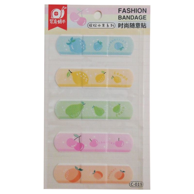 چسب زخم طرح میوه کد c 019 بسته 5 عددی