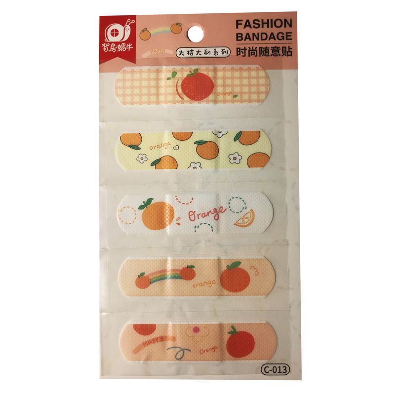چسب زخم طرح پرتقال مجموعه 4 عددی