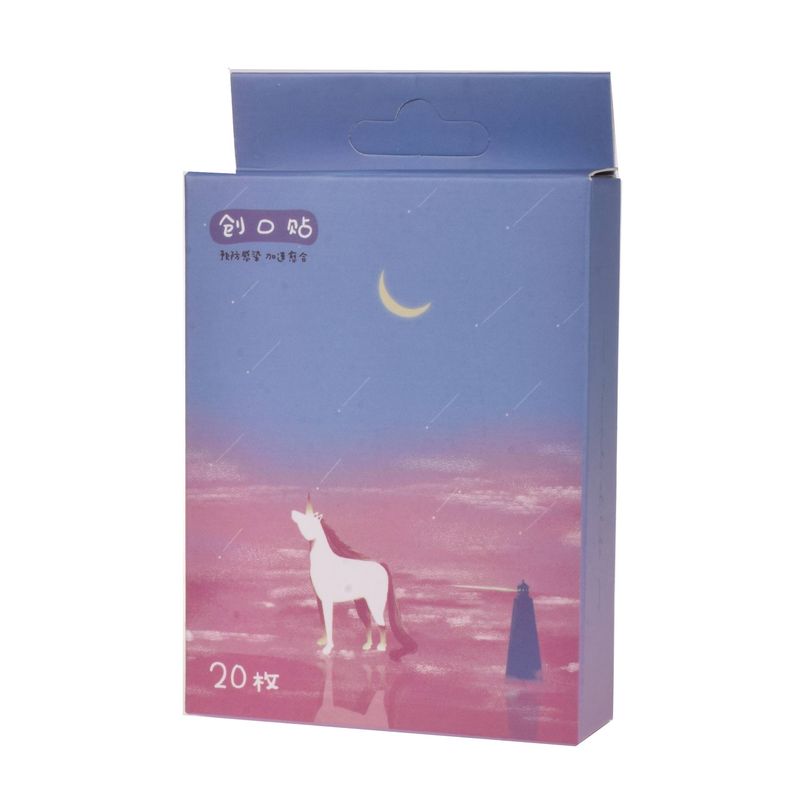چسب زخم مدل unicorn db بسته 20 عددی