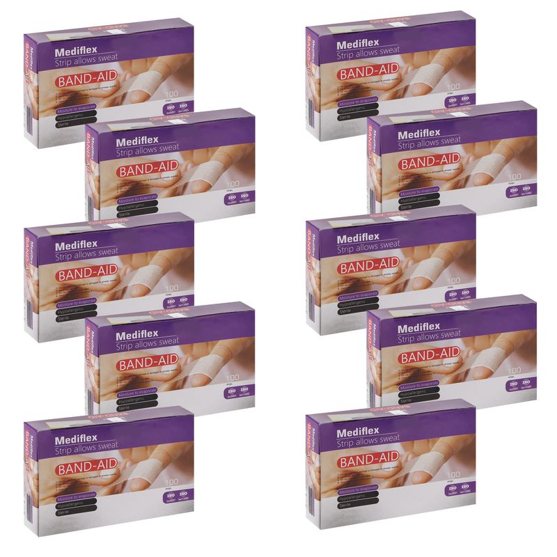 چسب زخم مدیفلکس مدل band aid10 ده بسته 100 عددی