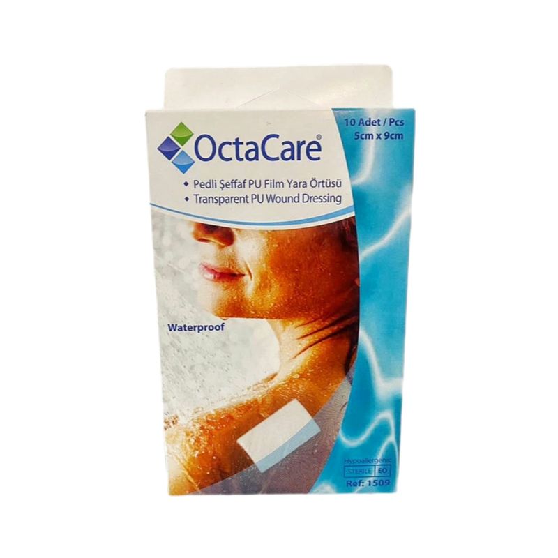 چسب پانسمان اکتاکر مدل waterproof بسته 10 عددی
