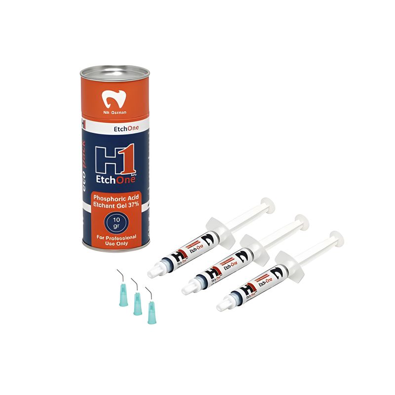 ژل اسید اچ نیک درمان مدل h1 etchant وزن 3.3 گرم بسته 3 عددی