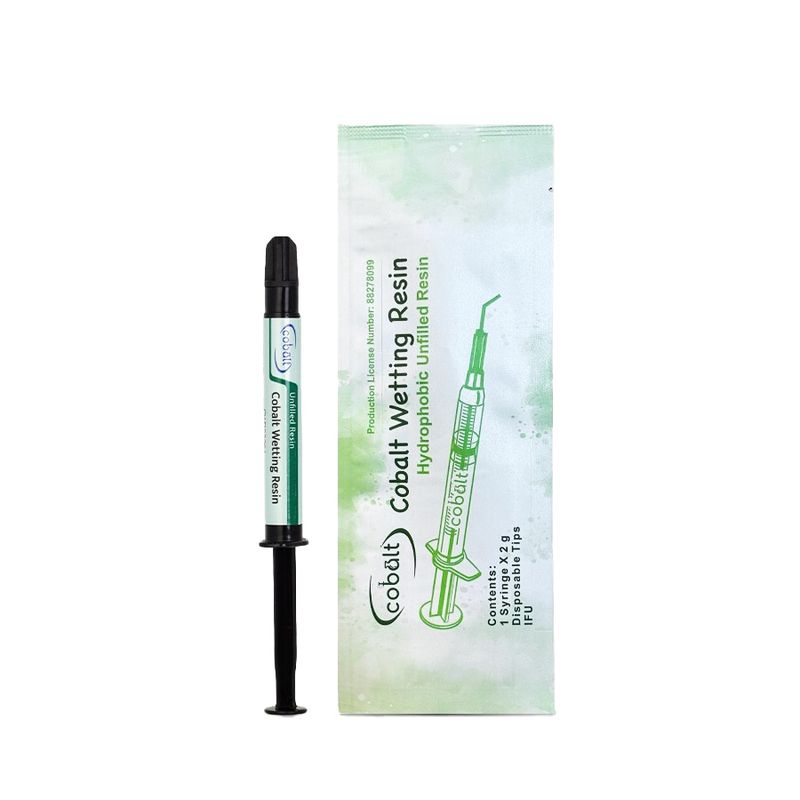 ژل وتینگ رزین دندانپزشکی کبالت مدل hydrophobic unfilled resin وزن 2 گرم