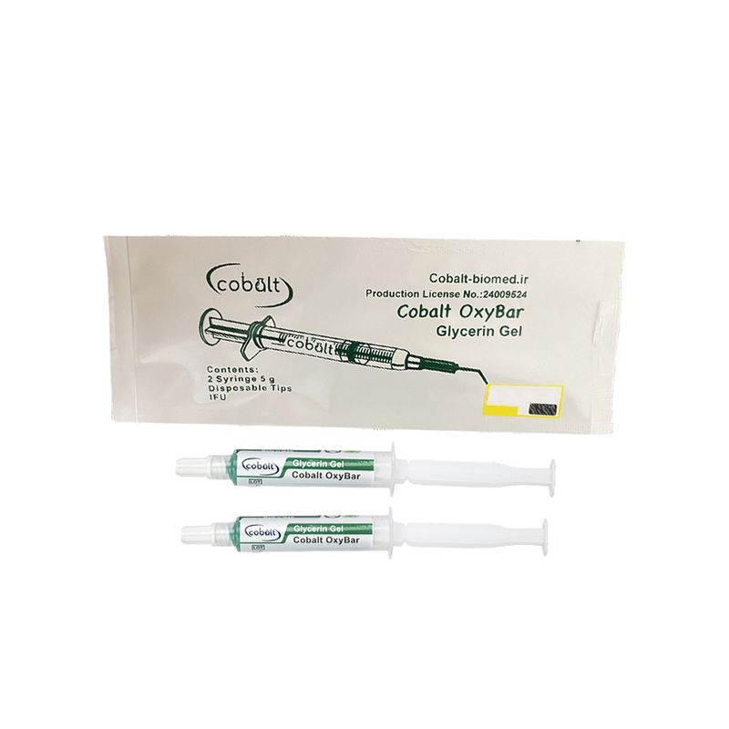 ژل گلیسیرین کبالت مدل oxybar وزن 5 گرم بسته 2 عددی