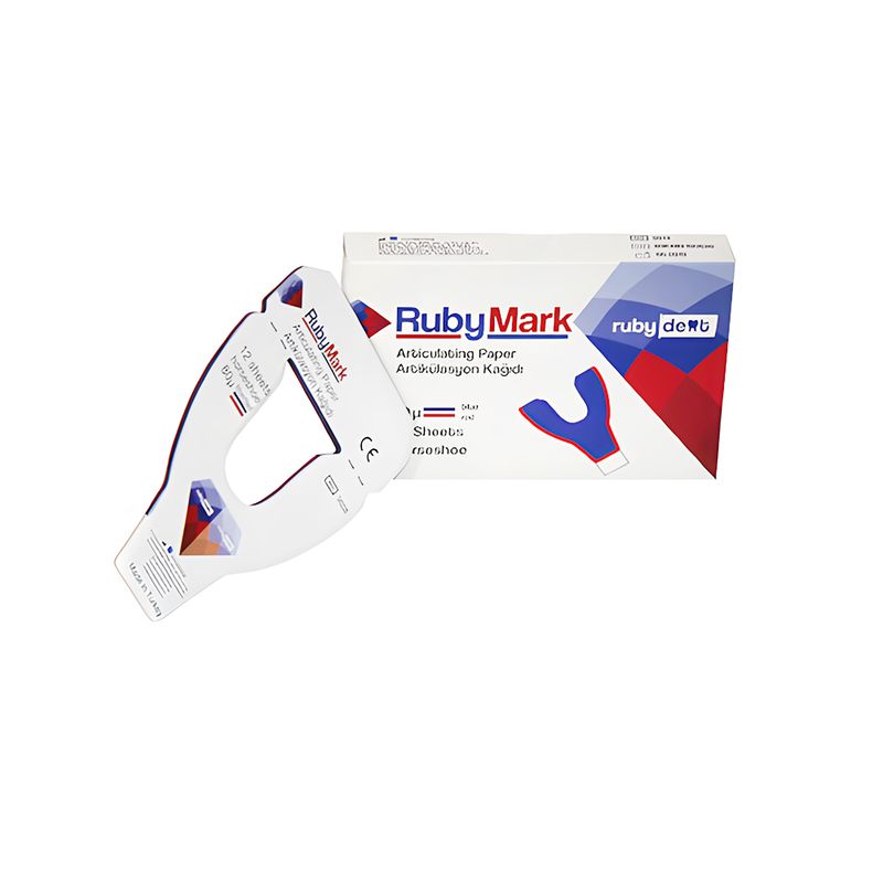 کاغذ کاربن نعل اسبی روبی مدل red and blue ضخامت 80 میکرون بسته 72 عددی
