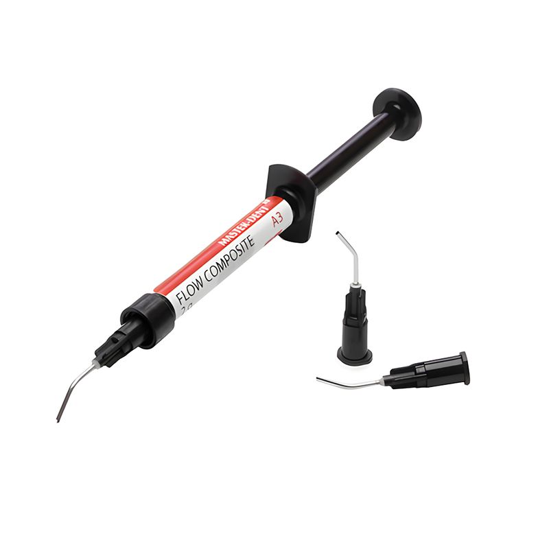کامپوزیت فلو مستر دنت مدل flow composite مقدار 4 گرم بسته 2 عددی
