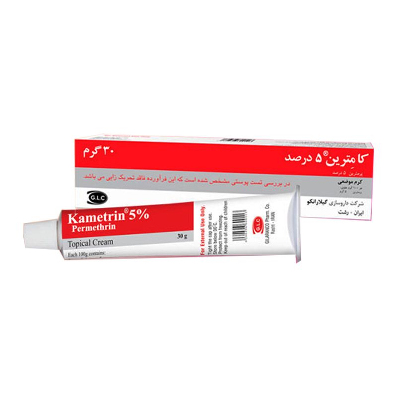 کرم کامترین 5 درصد پرمترین گیلارانکو 30 گرم