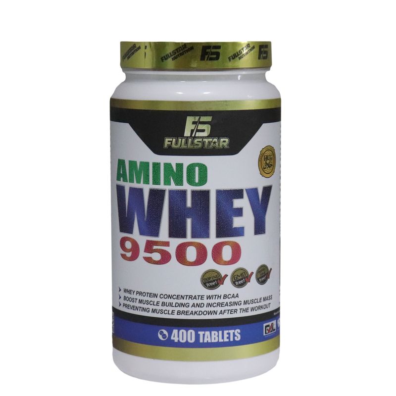 کپسول آمینو وی 9500 فول استار بسته 400 عددی