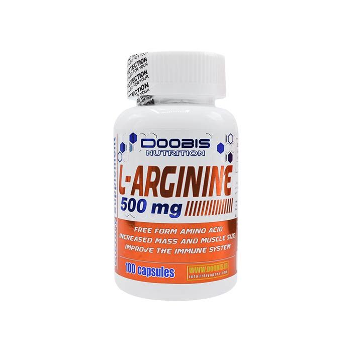 کپسول ال آرژینین دوبیس بسته 100 عددی