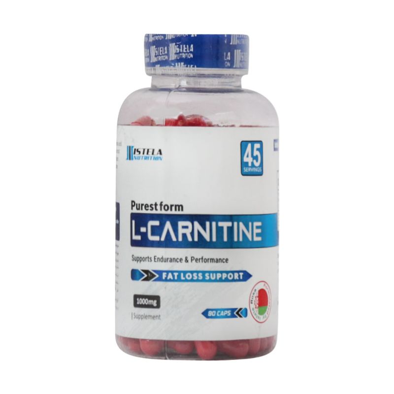 کپسول ال کارنیتین 1000 میلی گرم استلا نوتریشن بسته 90 عددی