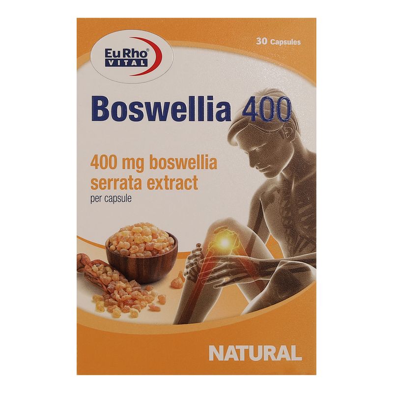 کپسول بوسولیا یوروویتال   400 میلی‌گرم بسته 30 عددی