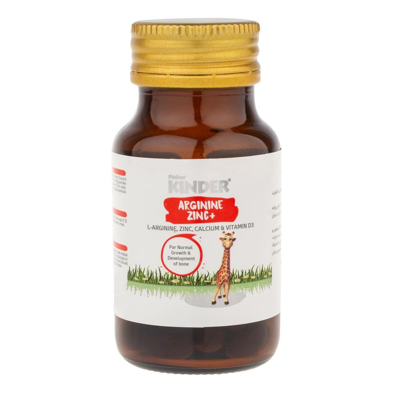 کپسول سافت ژل آرژینین زینک پلاس کیندر   بسته 30 عددی