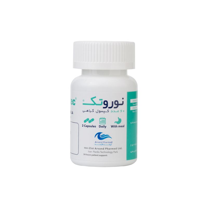 کپسول نوروتک اروند فارمد بسته 60 عددی