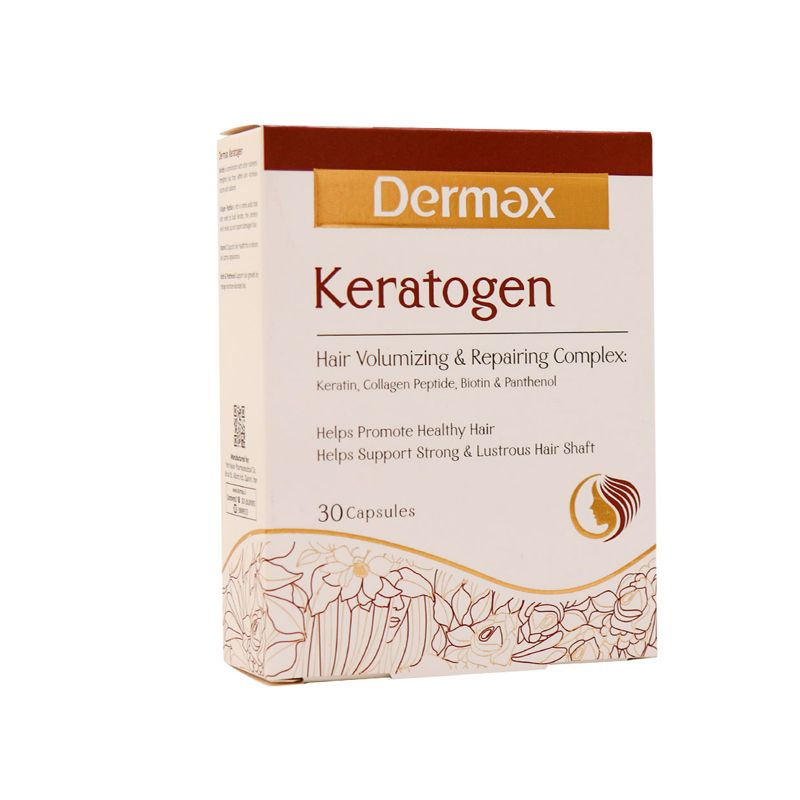 کپسول کراتوژن درمکس بسته 30 عددی
