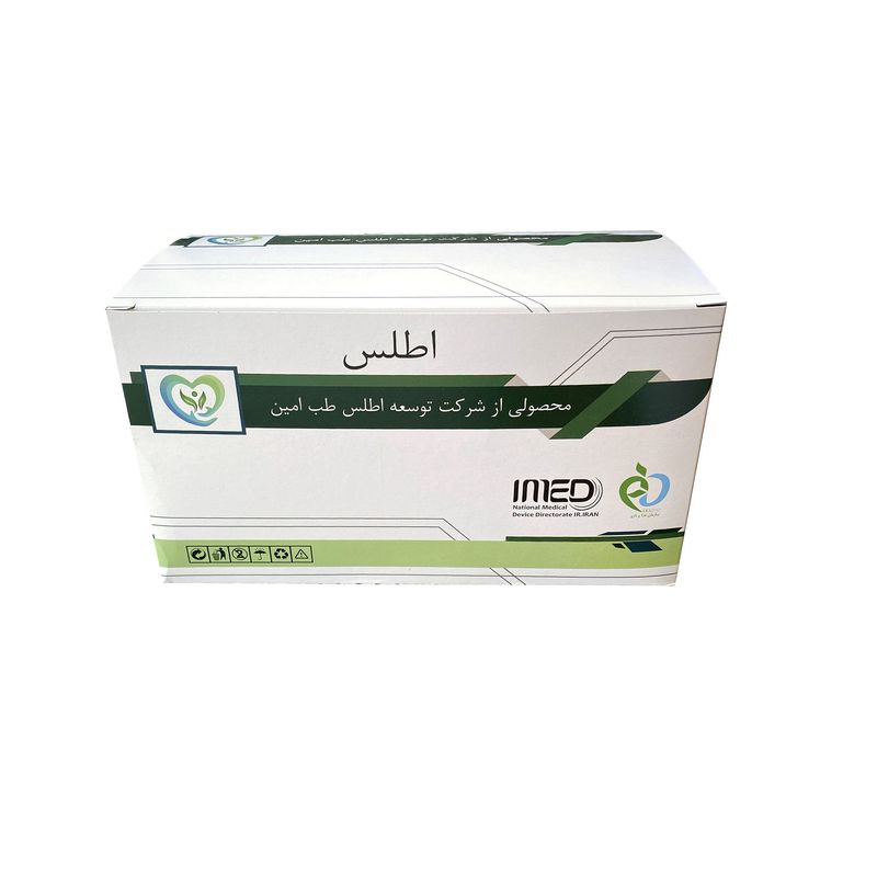 گاز استریل اطلس مدل gs01 بسته 150 عددی