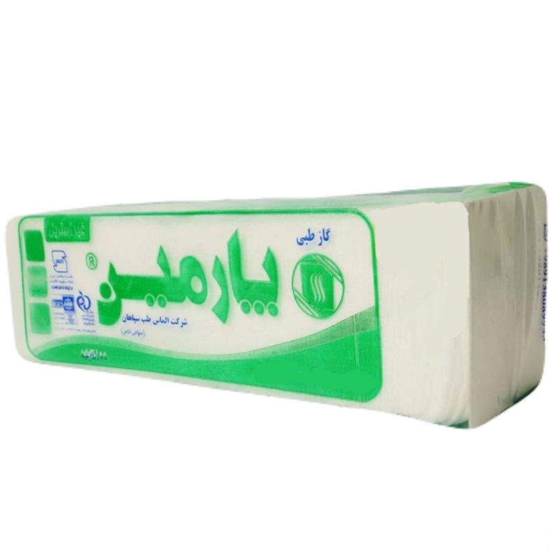 گاز طبی غیر استریل پارمین مدل 8 لایه وزن 500 گرم