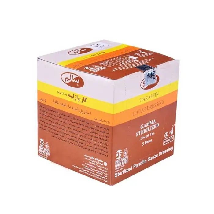 گاز وازلینه سالم مدل 1010 بسته 10 عددی