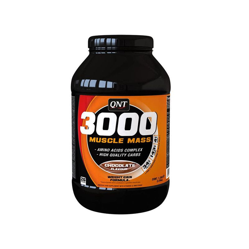 گینرماسل مس 3000 طعم شکلات کیو ان تی   2000 گرم